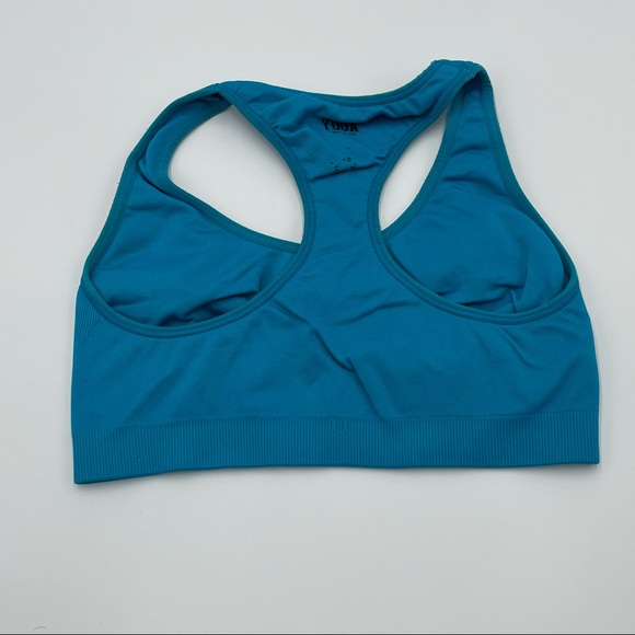 Victoria’s Secret PINK Yoga Teal Sports Bra - Picture 2 of 5